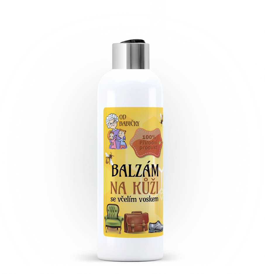 E-shop Balzám OD BABIČKY na kožené předměty se včelím voskem Nanolab 300 ml