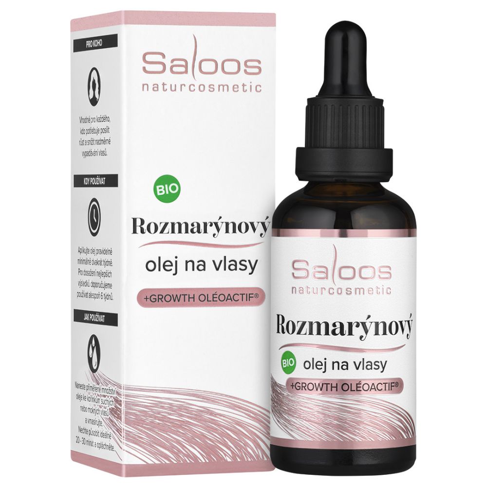 Saloos Bio Rozmarýnový olej na vlasy 50 ml