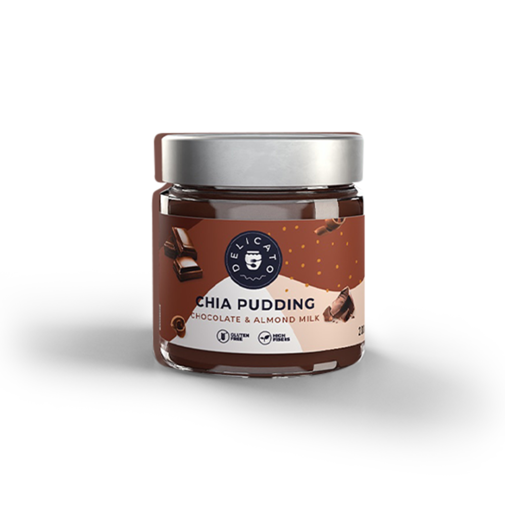 DelicatoFood Chia puding čokoládový 200 g