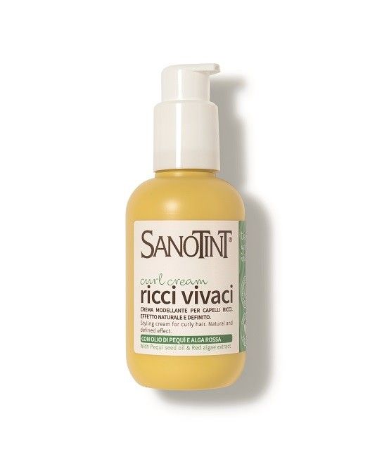 Sanotint Curl Cream - Stylingový krém pro kudrnaté a vlnité vlasy RICCI VIVACI 150 ml