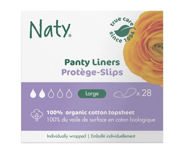 Naty Dámské ECO slipové vložky - super 28 ks