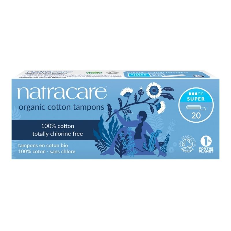 Natracare Dámské tampóny Super 20 ks