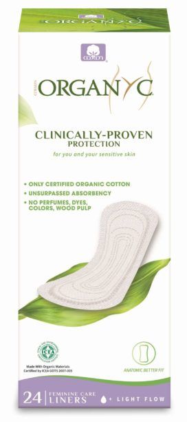 Organyc Dámské vložky slipové + 24ks