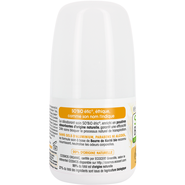 E-shop SO’BiO étic Deodorant roll-on 24h Nutrition+ s karité BIO 50 ml