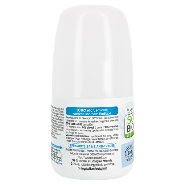 E-shop SO’BiO étic Deodorant roll-on 24h - Tolerance+ s Aloe vera BIO 50 ml