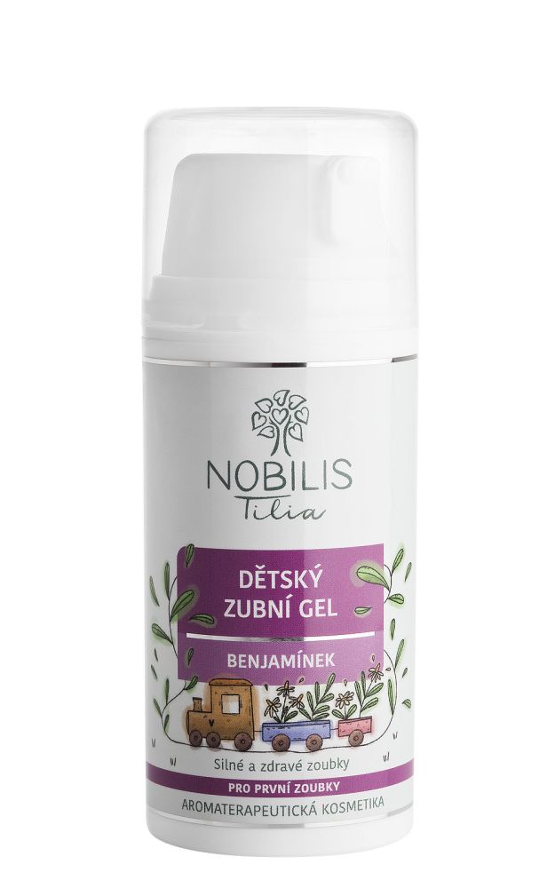 Nobilis Tilia Dětský zubní gel Benjamínek 100 ml