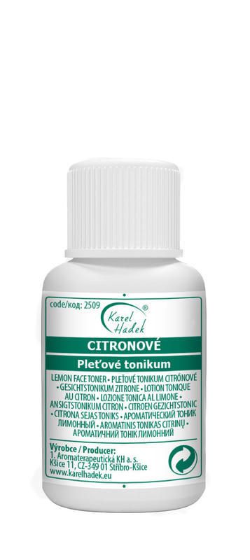 E-shop Hadek Citronové Pleťové tonikum velikost: 20 ml