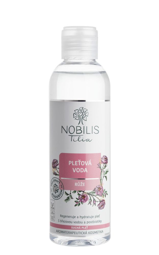 Nobilis Tilia Pleťová voda Růže velikost: 200 ml