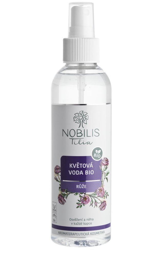 Nobilis Tilia Květová voda BIO Růže velikost: 200 ml plast