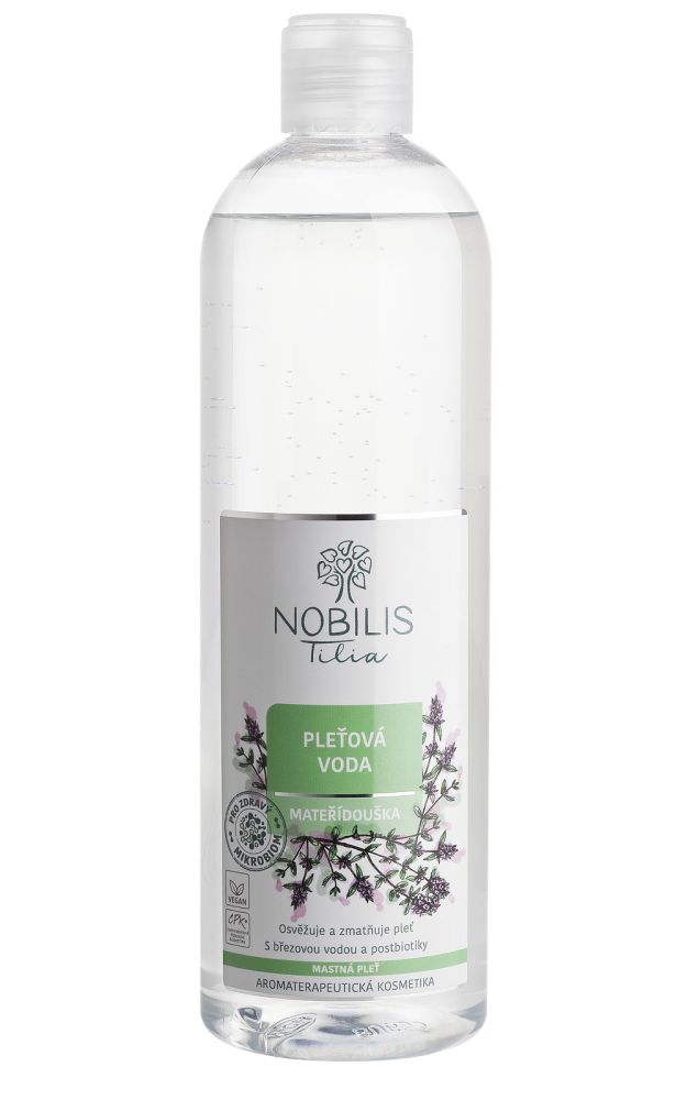 Nobilis Tilia Pleťová voda Mateřídouška velikost: 500 ml