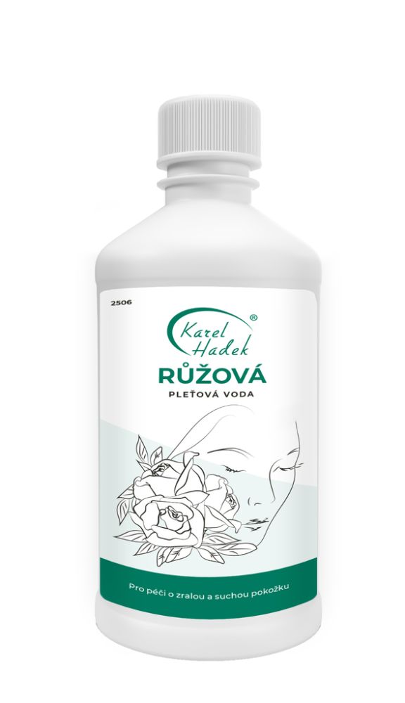 E-shop Růžová Pleťová voda Hadek velikost: 500 ml