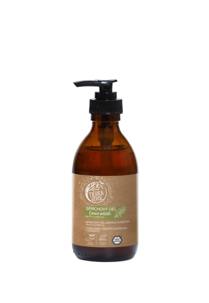 Tierra Verde Sprchový gel Esence svěžesti – Vavřín kubébový velikost: 500 ml