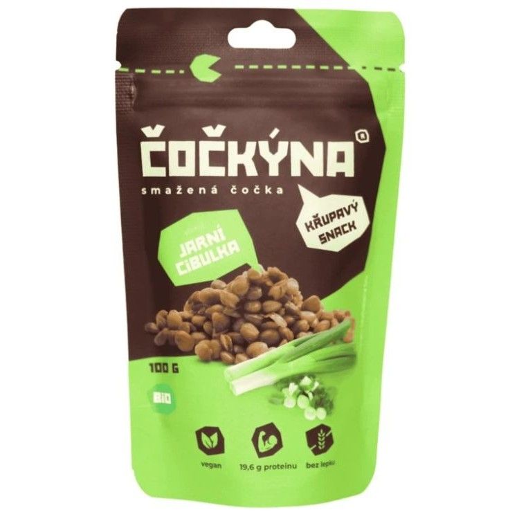Čočkýna Jarní cibulka: Křupavá Čočka BIO 100g