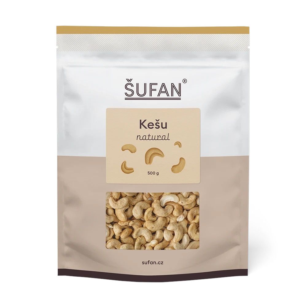 Šufan Kešu natural W240 500 g