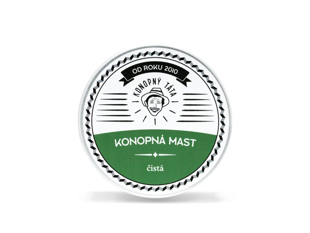 E-shop Konopný Táta Konopná mast čistá 80 ml