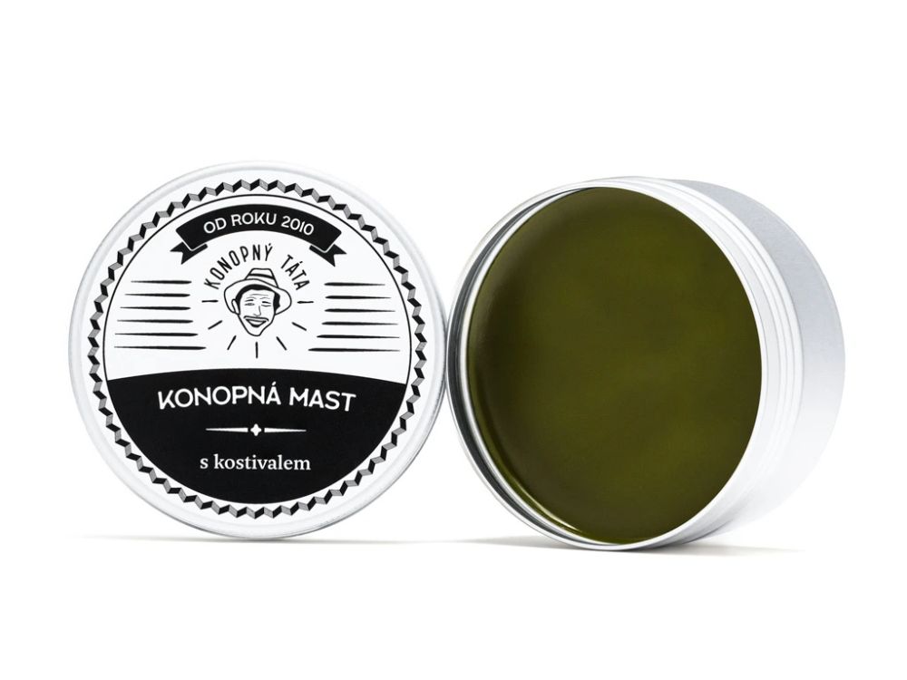 E-shop Konopný Táta Konopná mast s kostivalem 80 ml