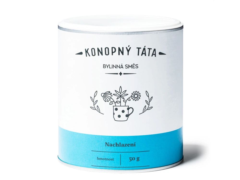 Konopný Táta Konopný čaj Nachlazení 50 g