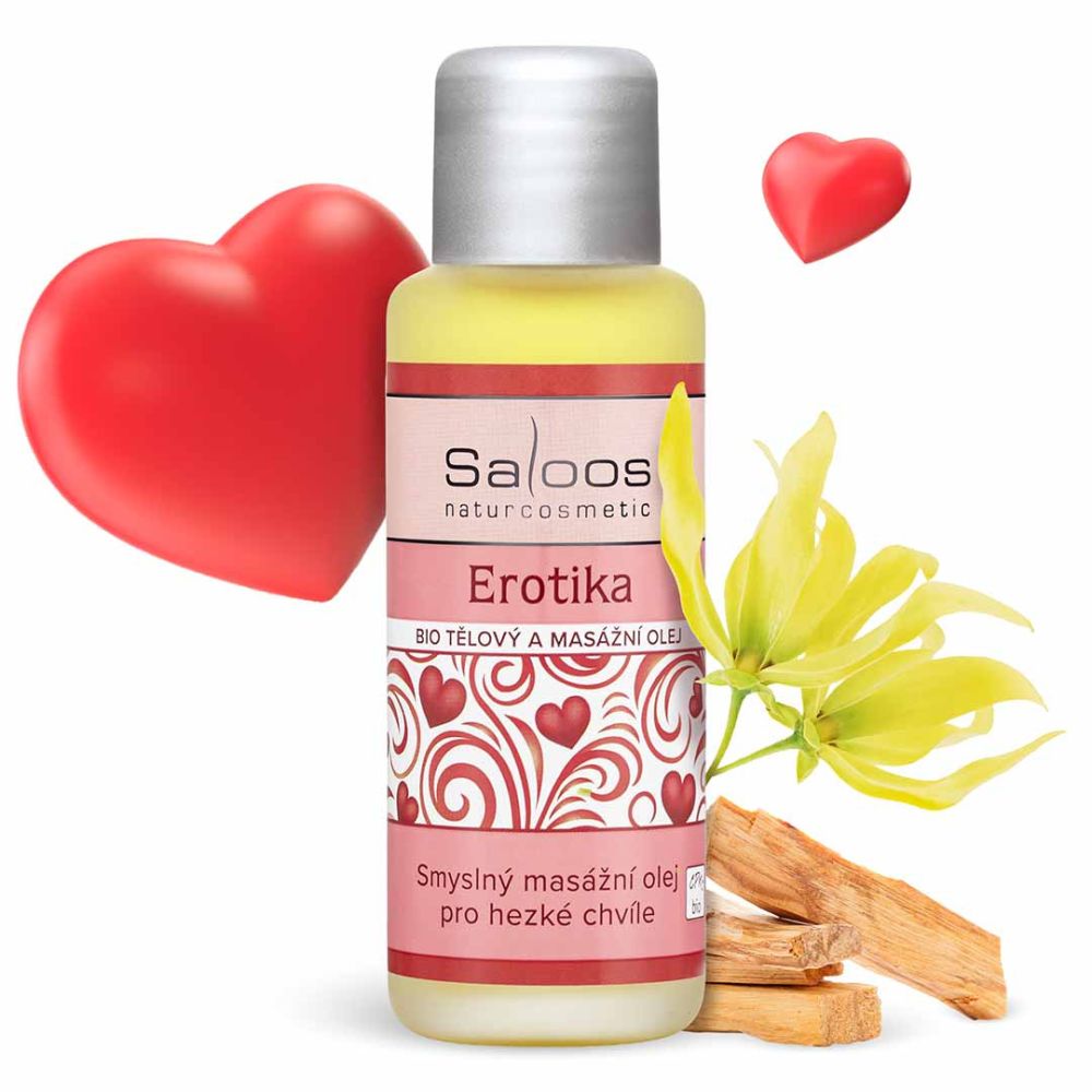 Saloos Masážní olej Erotika 50 ml