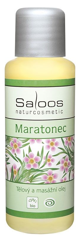 Masážní olej Maratonec Saloos 50 ml
