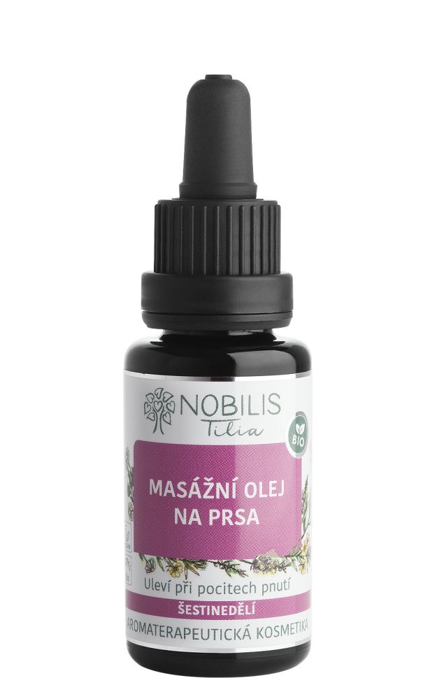 Nobilis Tilia Masážní olej na prsa 20 ml