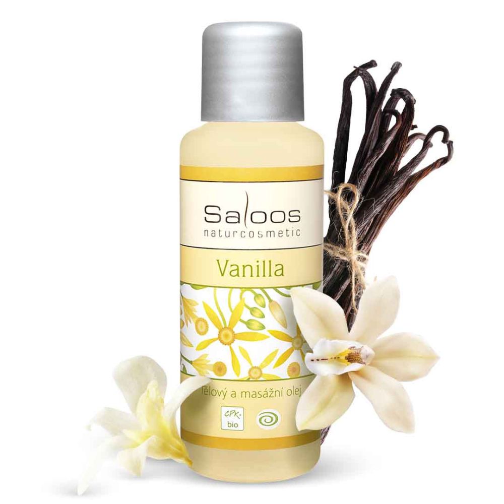 Saloos Masážní olej Vanilla 50 ml