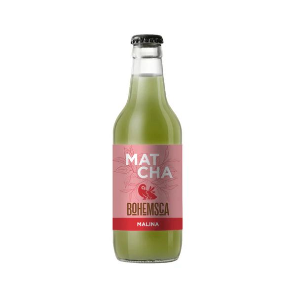 E-shop Bohemsca Matcha nápoj Malina 330 ml