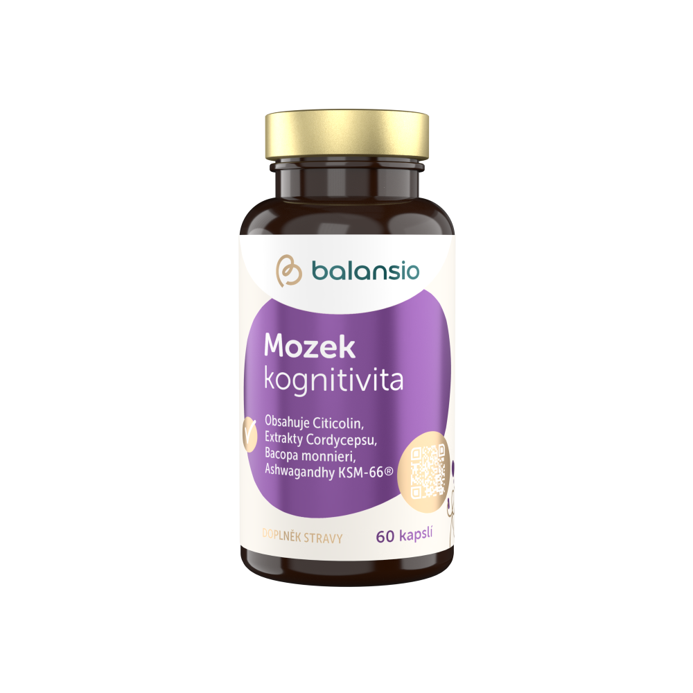Mozek - kognitivita - Balansio, 60 kapslí
