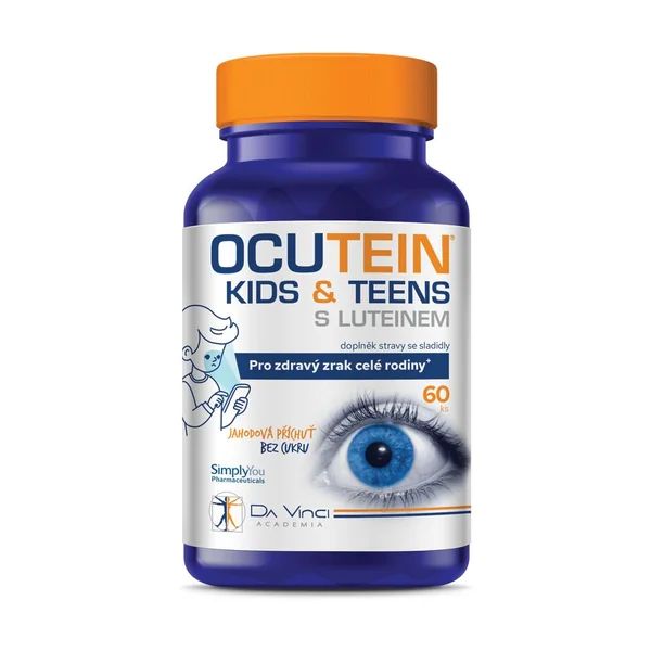 OCUTEIN® KIDS & TEENS s luteinem 60 kapslí
