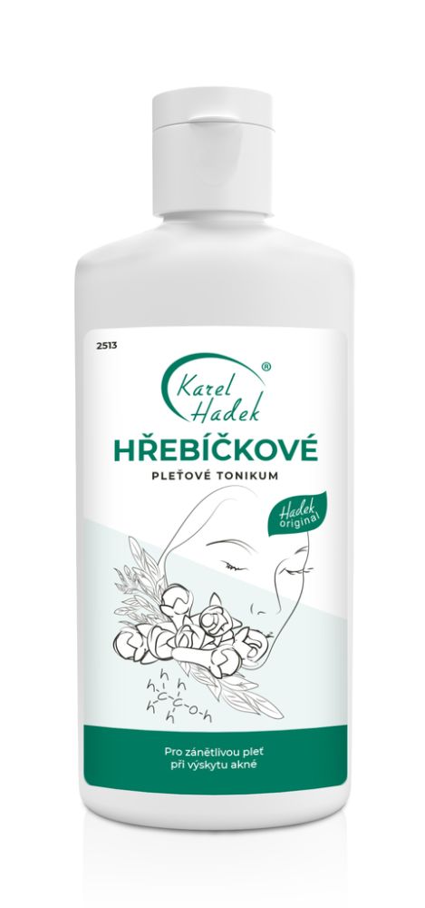 E-shop Hadek Pleťové tonikum HŘEBÍČKOVÉ 200 ml