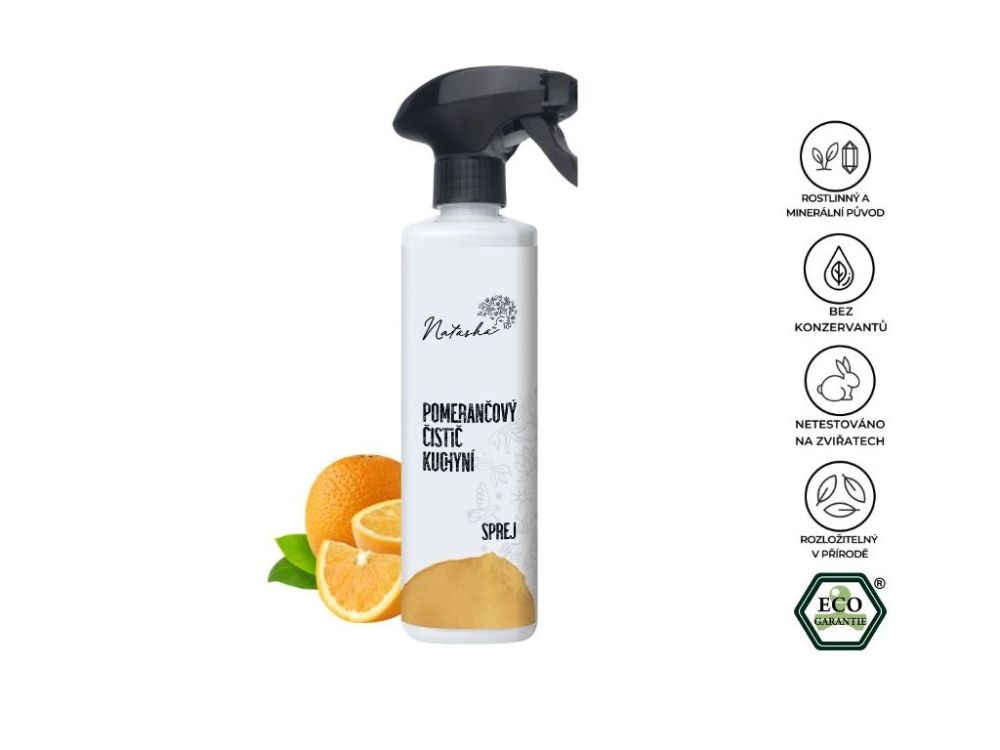 Natasha Pomerančový čistič kuchyní sprej 500 ml