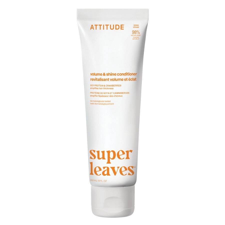 ATTITUDE Super leaves Přírodní kondicionér lesk a objem - sójový protein a brusinky 240 ml