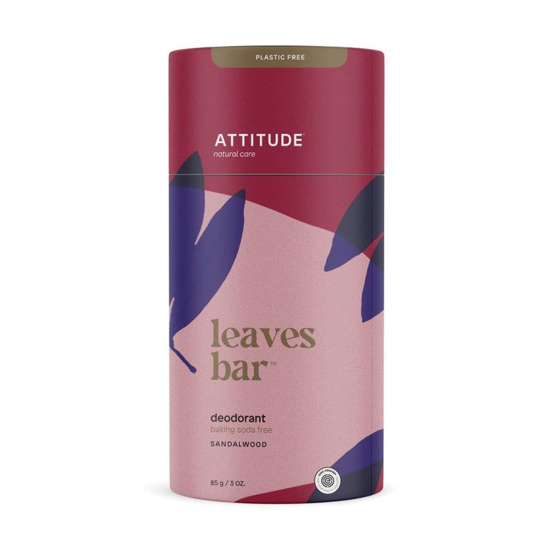 Attitude Přírodní tuhý deodorant s vůní santalového dřeva Leaves bar