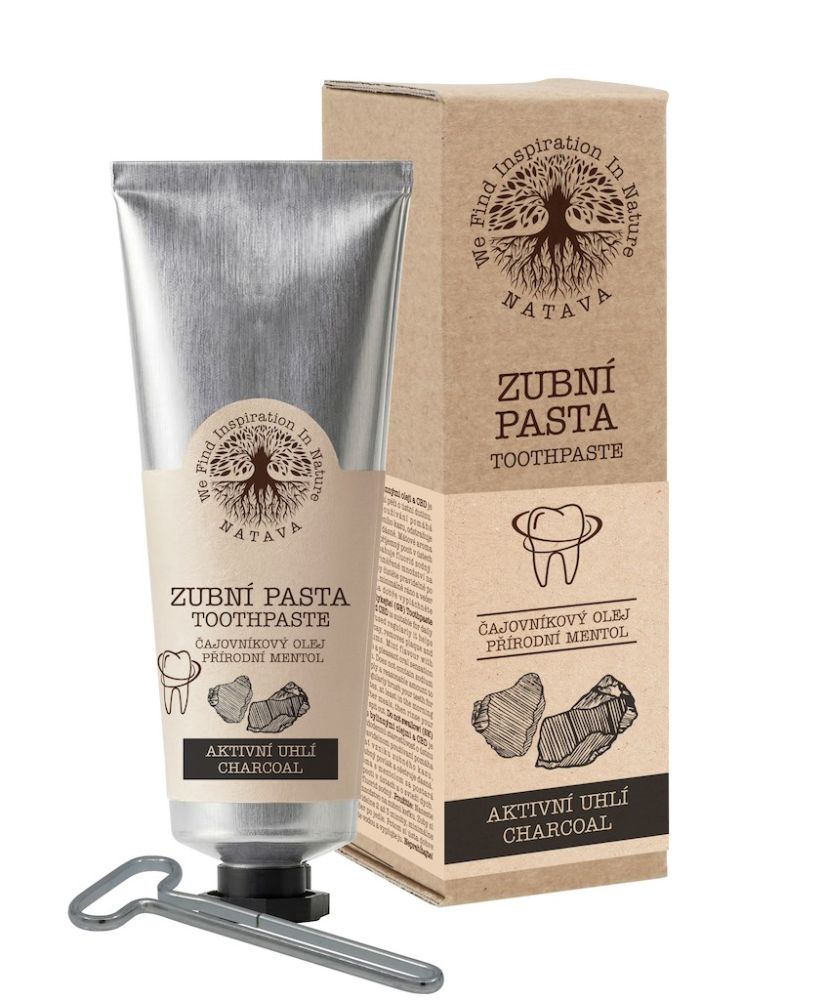 E-shop Natava Přírodní zubní pasta s Aktivním uhlím 80 g