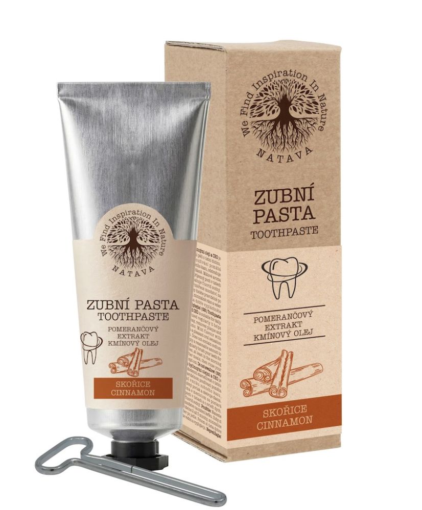 E-shop Natava Přírodní zubní pasta Skořice 80 g