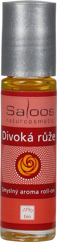 Saloos Roll-on Divoká růže Bio Aroma 9 ml