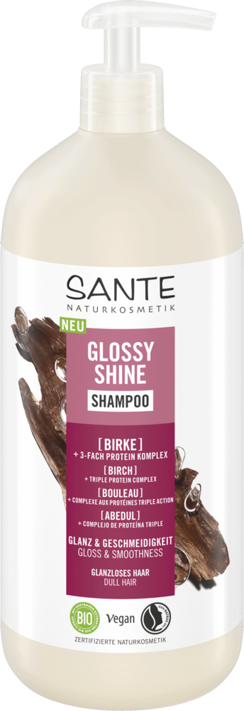 Sante Šampon pro intenzivní lesk vlasů Bříza & 3fázový proteinový komplex 950 ml