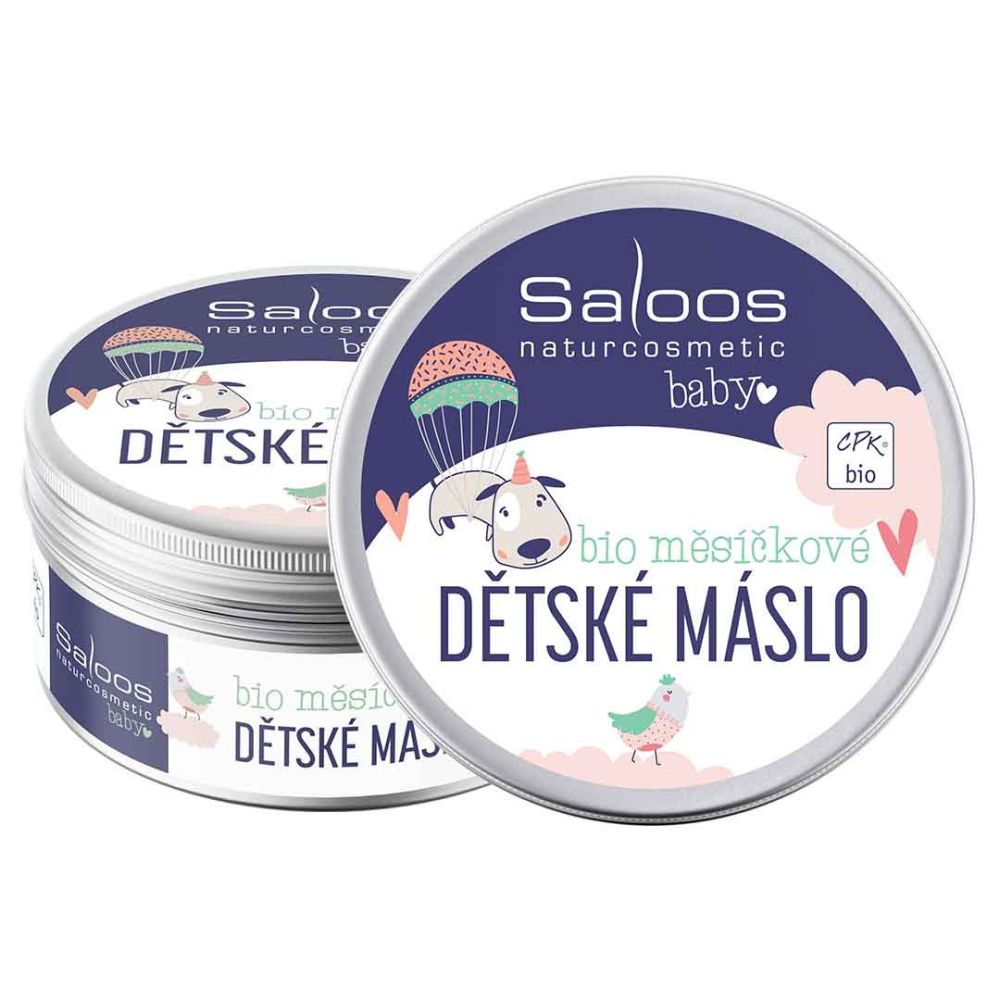 Saloos Šlehané bio měsíčkové dětské máslo 150 ml
