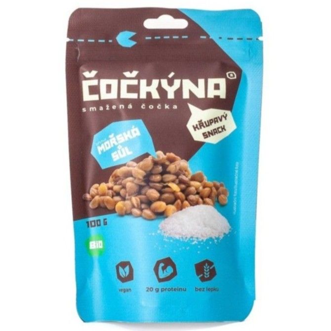 Čočkýna Smažená křupavá čočka: Mořská sůl 100g