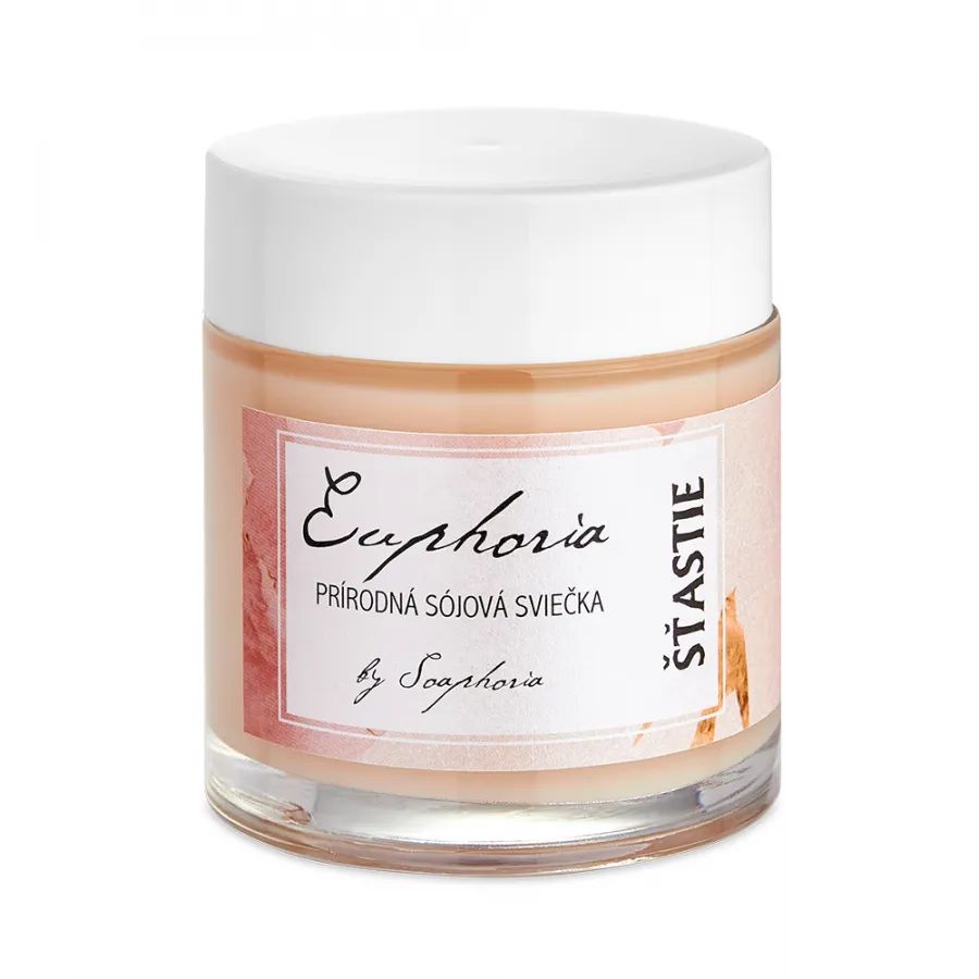 E-shop Sójová svíčka Štěstí Soaphoria 125ml