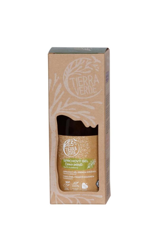 E-shop Tierra Verde Sprchový gel Esence svěžesti – Vavřín kubébový
