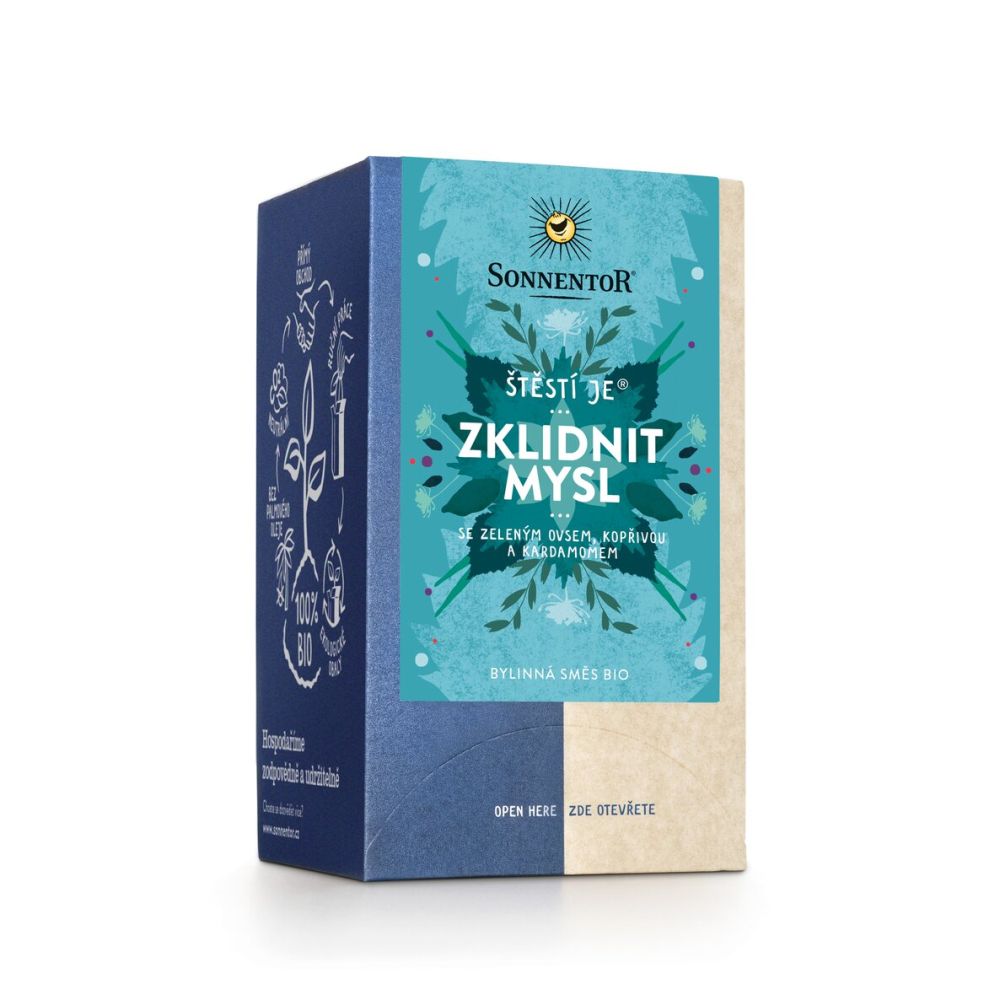 Sonnentor Štěstí je® zklidnit mysl porcovaný dvoukomorový 30,6 g