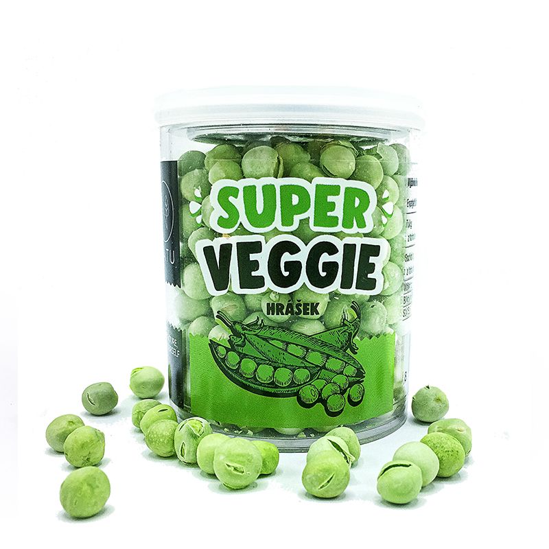 Natu Super Veggie Zelený hrášek 40g