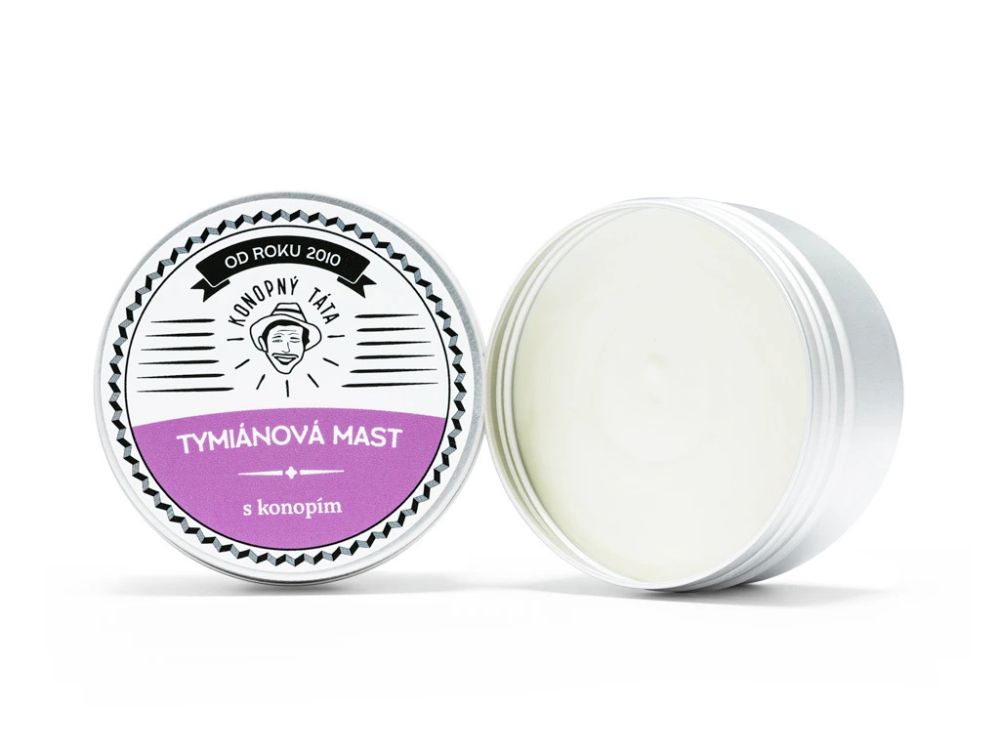E-shop Konopný Táta Tymiánová mast s konopím 80 ml