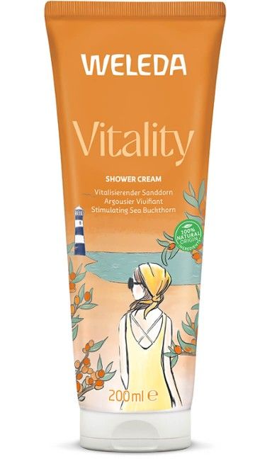 Weleda VITALITY Rakytníkový sprchový krém 200 ml