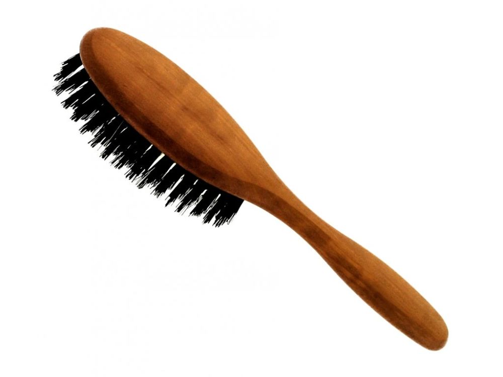Förster´s Vlasový kartáč z hruškového dřeva - s kančími štětinami - malý