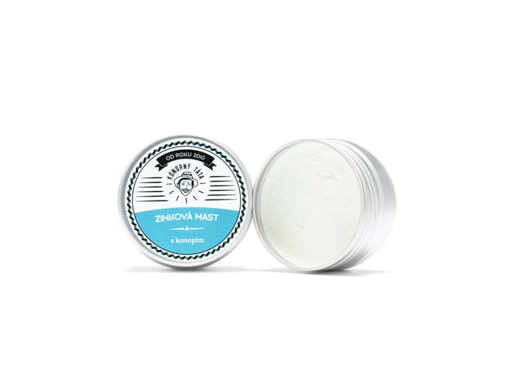 E-shop Konopný Táta Zinková mast s konopím 15 ml